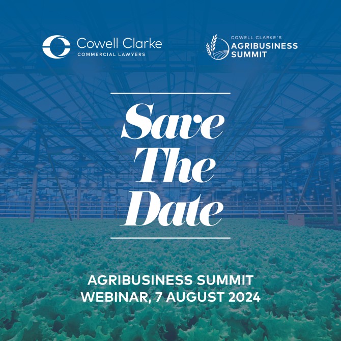 3. Save the Date – Agribusiness Summit Webinar 2024