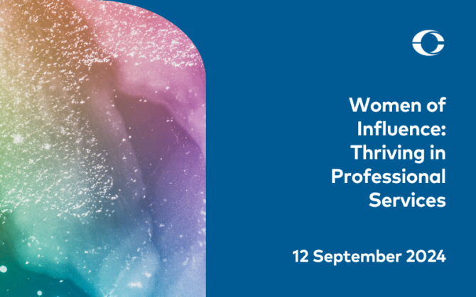 Women of Influence: Thriving in Professional Services